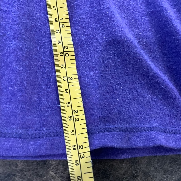 Eileen Fisher purple tee fits XL-1X - Picture 9 of 11